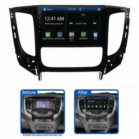 Aerpro AMAMB8 9" Multimedia Receiver for Mitsubishi Triton 2016-2018