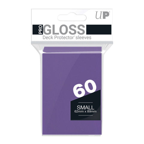 Ultra Pro: UP82971 PRO-Gloss 60ct Small Deck Protector sleeves (Purple)