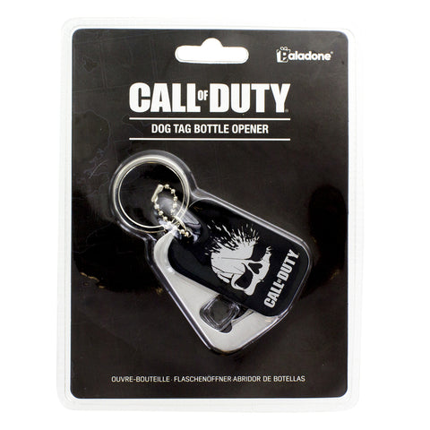 Paladone 3cm Call Of Duty Themed Keyring Adult/Teen with Bottle Opener