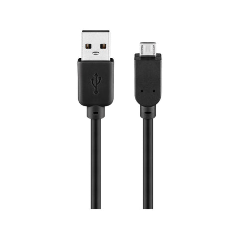 Goobay USB-A to Micro USB Charge & Sync Cable 0.15m (Black)