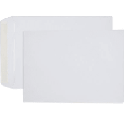 Cumberland C4 Envelopes Pocket Strip Seal 100GSM 324x229mm White Box 250