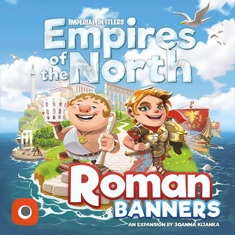 Portal Games Imperial Settlers: Empires of the North Roman Banners Board Game