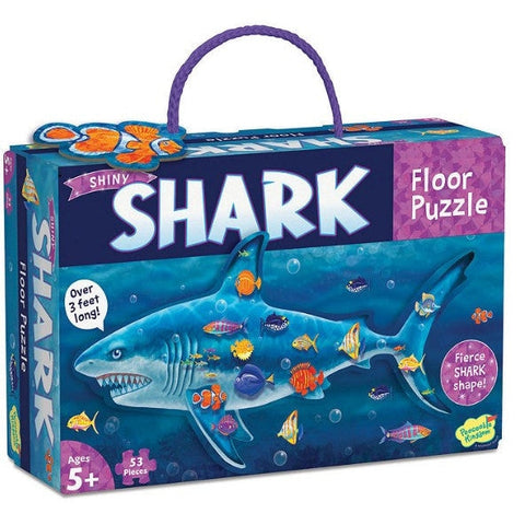 Peaceable Kingdom Floor Puzzle Shark 53 Pieces