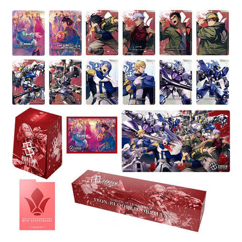 Bandai Gundam TCG Premium Accessory Set Mobile Suit Gundam IRON-BLOODED ORPHANS PB02 Japanese