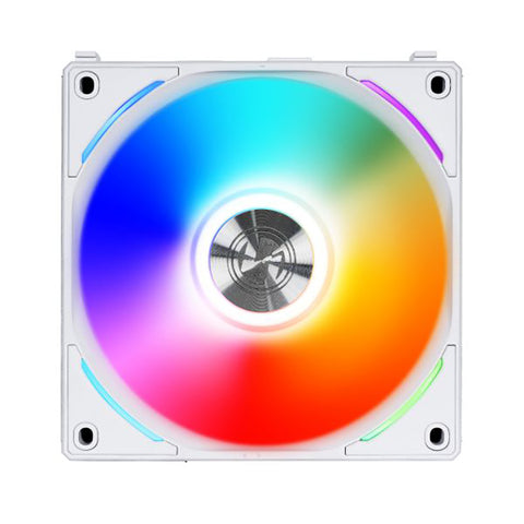Lian Li 120mm AL120-1 UNI ARGB PWM Fan Single Pack (White)