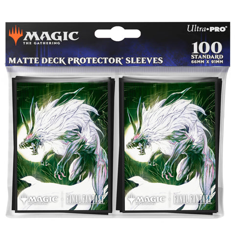 Ultra Pro: UP38711 Magic the Gathering FINAL FANTASY 100ct Deck Protector Sleeves v7 for MtG