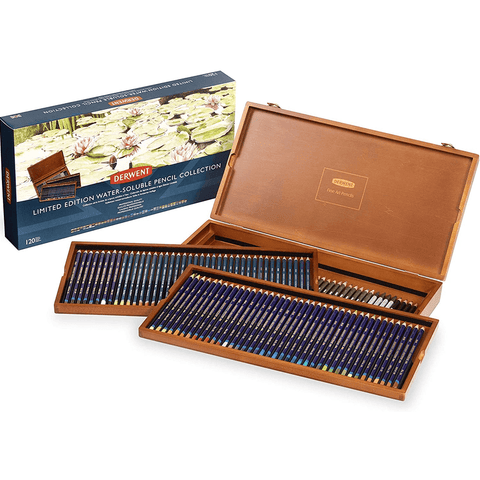 Derwent 120 Limited Edition Water-Soluble Pencils