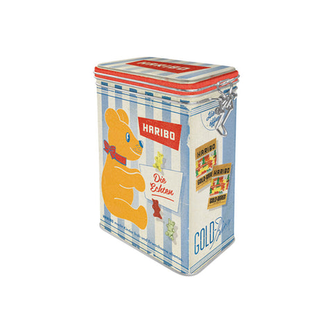 Nostalgic-Art Storage Metal Tin Haribo Clip Top 7.5x11x17.5cm