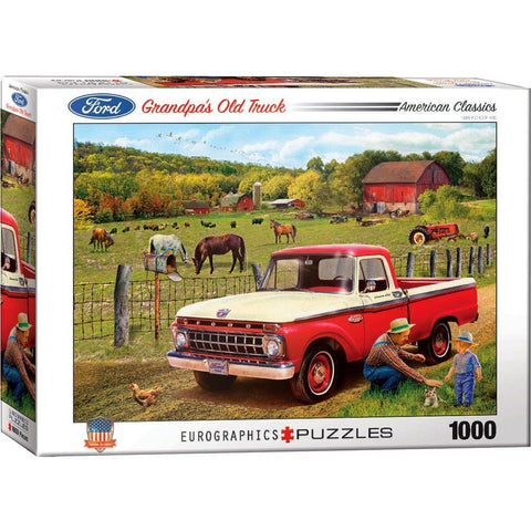 1000pc Grandpas Old Ford Truck