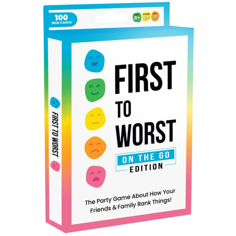 Dyce Games First to Worst Tuckbox Game