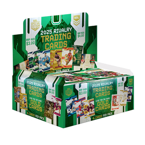Tla Merchandise 2025 NRL Rivalry Rugby Trading Cards Special Edition Box
