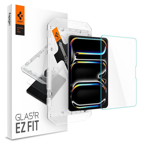 Spigen Apple iPad Pro 11 M5/M4 (2025/2024) EZ Fit GLAS.tR Slim 1PC Glass Screen Protector (Clear)
