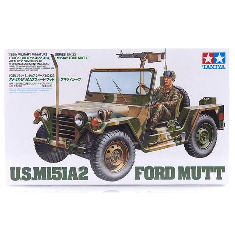 Tamiya 1/35 U.S. M151A2 Ford Mutt Truck Scaled Plastic Model Kit