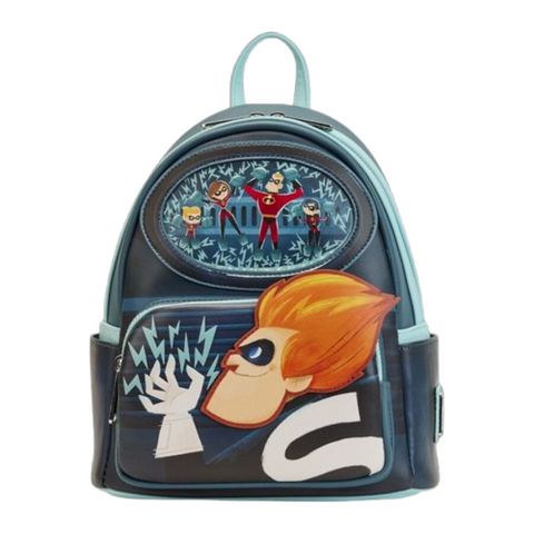 Loungefly Disney The Incredibles - Syndrome Glow In The Dark Mini Backpack