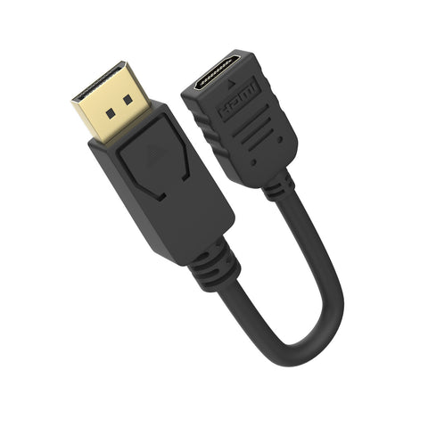 Laser DisplayPort to HDMI Adapter - 1080p (Black)