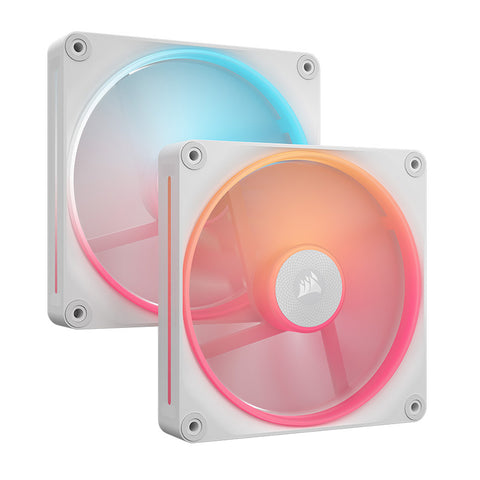 Corsair LX140-R RGB White 140mm PWM Reverse Fan - 2 Pack (CO-9051056-WW)