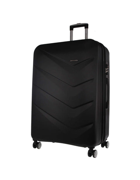 Pierre Cardin Medium Suitcase Hard-Shell Luggage Bag 111.3L/70cm Black