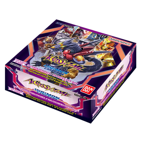 Bandai Digimon Card Game Across Time BT12 Booster Box