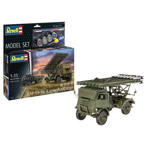 Revell 1/35 Model Set W.O.T. 8 Bm-13-16 Katyusha/Cargo