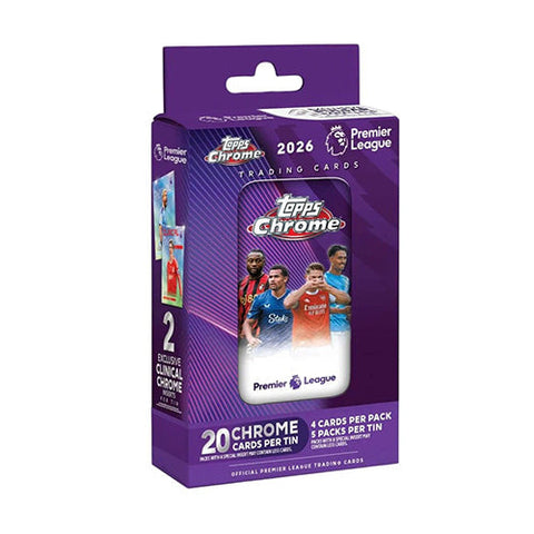 Panini Topps 2026 Chrome Premier League Tin