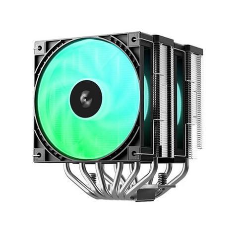 DeepCool AG620 G2 ARGB 2x 120mm PWM Fans 6 Heatpipes 270W TDP Dual Tower CPU Cooler