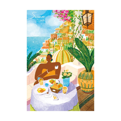 Robotime 1000-Pieces Amalfi Holiday Puzzle