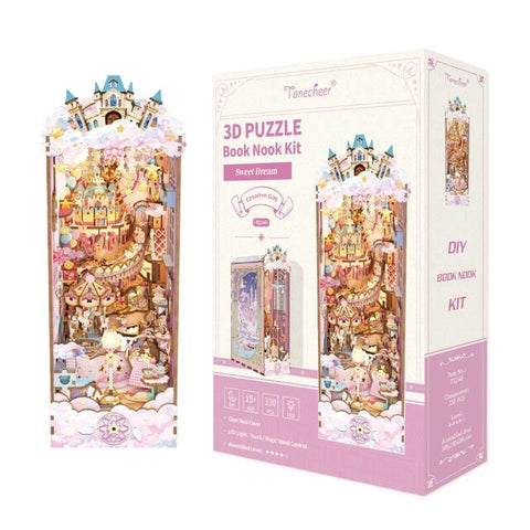 Tonecheer Sweet Dreams Book Nook Kit