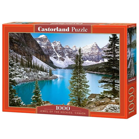 Castorland 1000-Pieces Jewel of The Rockies Canada Puzzle