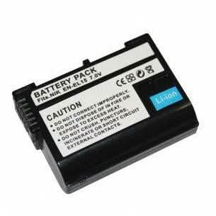 Tavice Battery Replacement for Nikon EN-EL15 D7000 D7100 D800 D800E D600 Camera