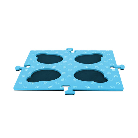 Tech4Pets Talking Button Mats 2 Pack (Blue)