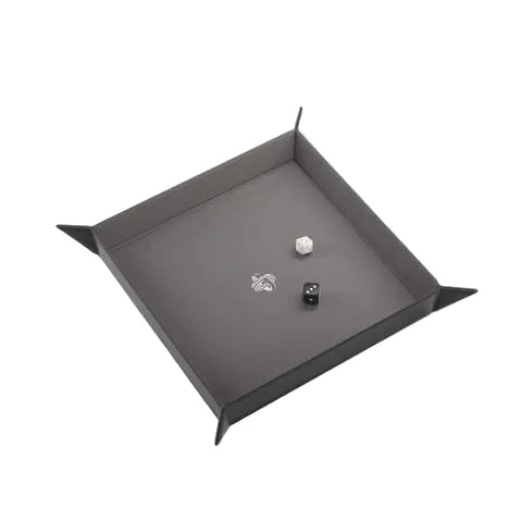 Gamegenic Magnetic Dice Tray Square (Black/Gray)