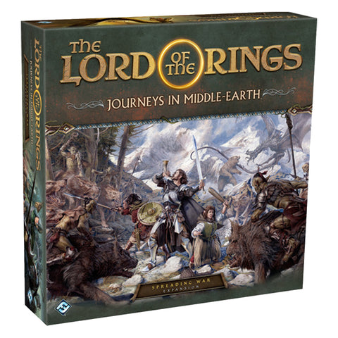 Fantasy Flight Games The Lord of the Rings Journeys in Middle Earth Spreading War Expansion