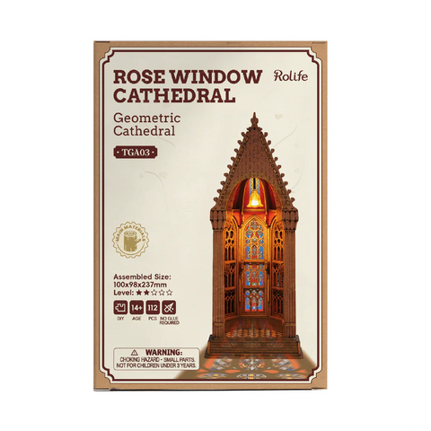 Robotime DIY Window Geometric Cathedral