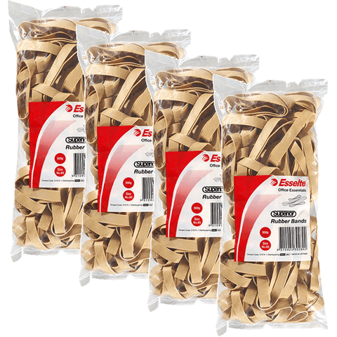 Esselte Superior Rubber Bands Size No.85 500G Bag Pack 4
