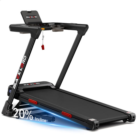 Treadmill Electric 20% Auto Incline Running Machine Foldable 440mm