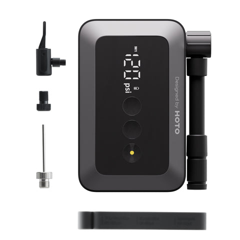 HOTO Air Pump Pocket - Mini Portable Tyre Inflator for Bike