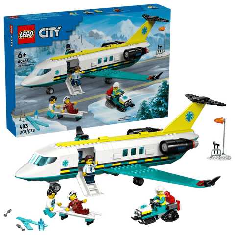 LEGO 60465 Emergency Air Ambulance Airplane - City