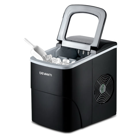 Devanti 12kg Ice Maker Machine (Black)