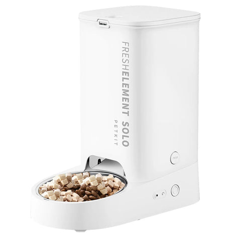 PETKIT Smart Pet Feeder Fresh Element Solo 32cm 3L Automated WiFi Control White