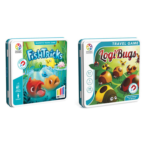 Smart Games Logibugs & Fish Tricks Puzzle Game
