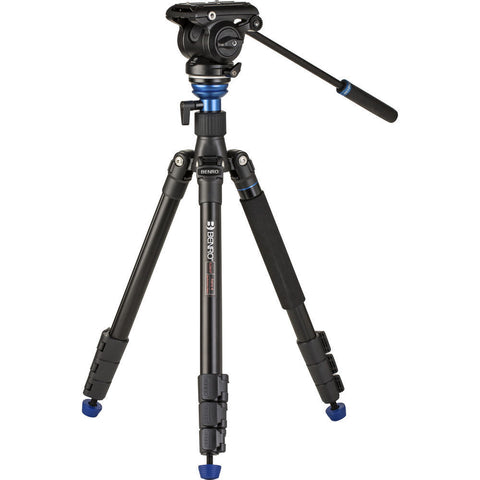 Benro A2883F Aero4 Aluminium Travel Video Tripod Kit (183cm)