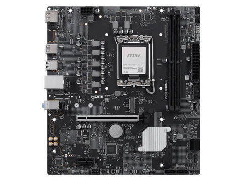 MSI PRO H810M-E LGA1851 DDR5 mATX Motherboard