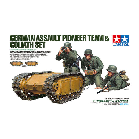 Tamiya 1/35 German Pioneer and Goliath Set