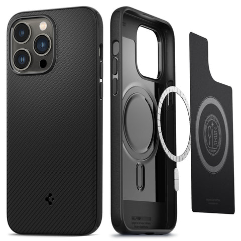 Spigen Apple iPhone 14 Pro Max Mag Armor (MagFit) Case - Black