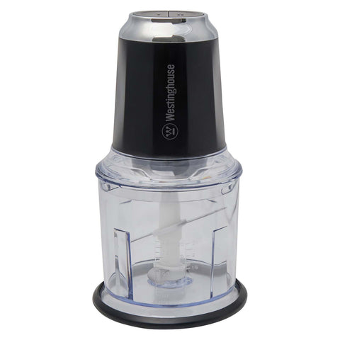 Westinghouse Electric Food Chopper 600ml (Black/Stainless)