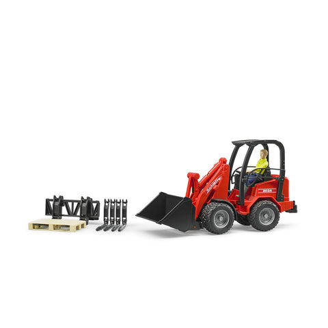 Bruder Licensed 1:16 Scale Shaffer Compact Loader 2034 With Figure & Accessories