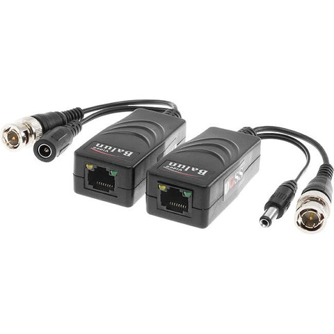 Doss Video & Power Converter Balun HD RJ45 12V Regulator Passive