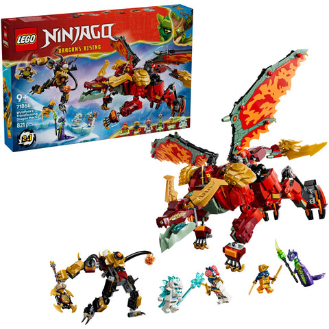 LEGO 71868 Wyldfyre's Transforming Dragon Mech - Ninjago