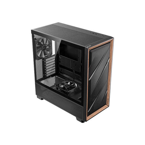Antec Flux Pro Metal Mesh/Walnut Front E-ATX Full-Tower Case (Black)