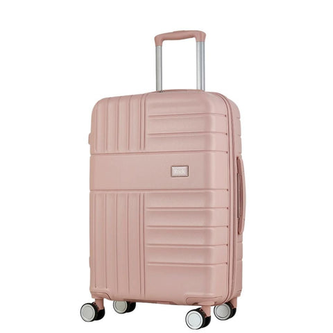 Rock Aspen Medium Hardsided Suitcase - Pink